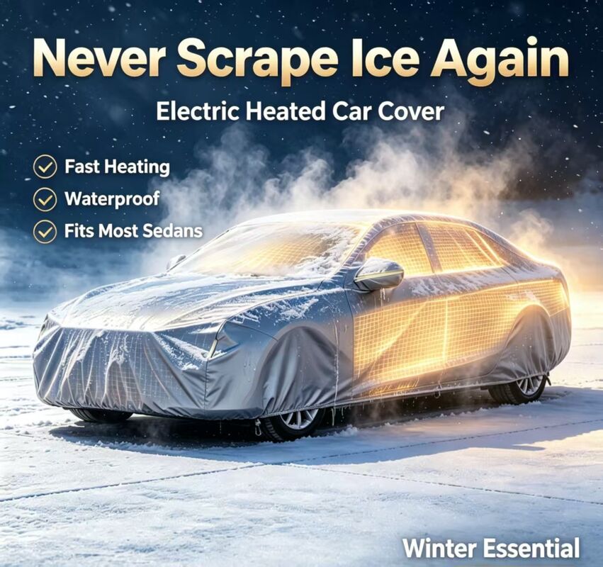 Auto verwarmingskap ontworpen om nauw aan te sluiten op de motorruimte van het voertuig, wat zorgt voor uniforme warmteverdeling en bescherming