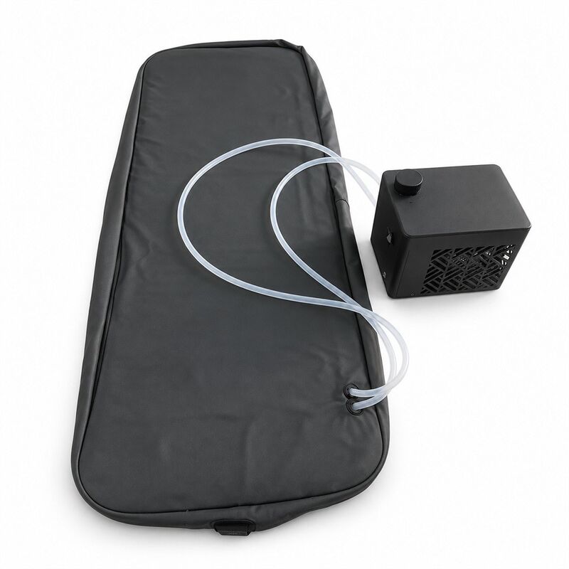 24V Golfkar Dubbelmodus Stoelhoes, Waterkoeling en Grafeen Verwarming, Waterdichte Bankstoelhoes met Gespriemen en Externe Koelbox, Aangepaste Maat Kleur Logo en Verpakking