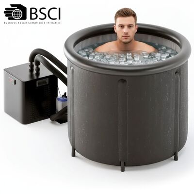 Ice Bath Cold Plunge Tub With Durable Acrylic Construction Energy Cooling And User Friendly Touch Interface For Physiotherapy