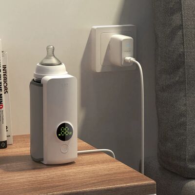 Elektrisch Draagbaar Fles Warmer 5V Spanning Gunstig Draagbaar Apparaat Lichtgewicht Ontwerp Geschikt voor reizen Babyvoeding