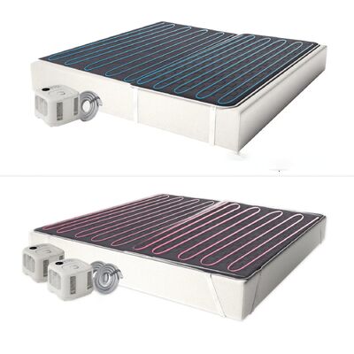 Hoogdichtheid koeling Watergekoelde Matras Custom Size Opvouwbaar Draagbaar Design Ondersteunende Massage Comfort Wasbaar
