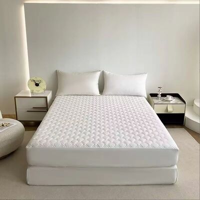 OEM Luxury 600TC Bamboe/Kotton Dual Zones Control Smart Bed Mat Warm and Safe Pod Cooled System