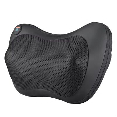 OEM ODM Custom Comfortabele elektrische verwarming Massage Nek kussen Ergonomische orthopedische cervicale contour hoofd Geweven U-vorm vliegtuig