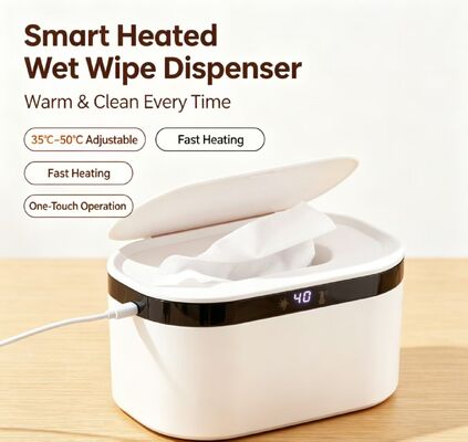 Baby Wipe Warmer & Verwarmde Natte Doekjes Dispenser